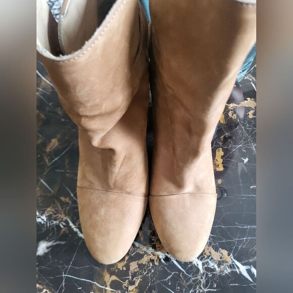 Rag and Bone Tan Leather Kinsey Booties Size 39.5 Made in Italy - Picture 6 of 15